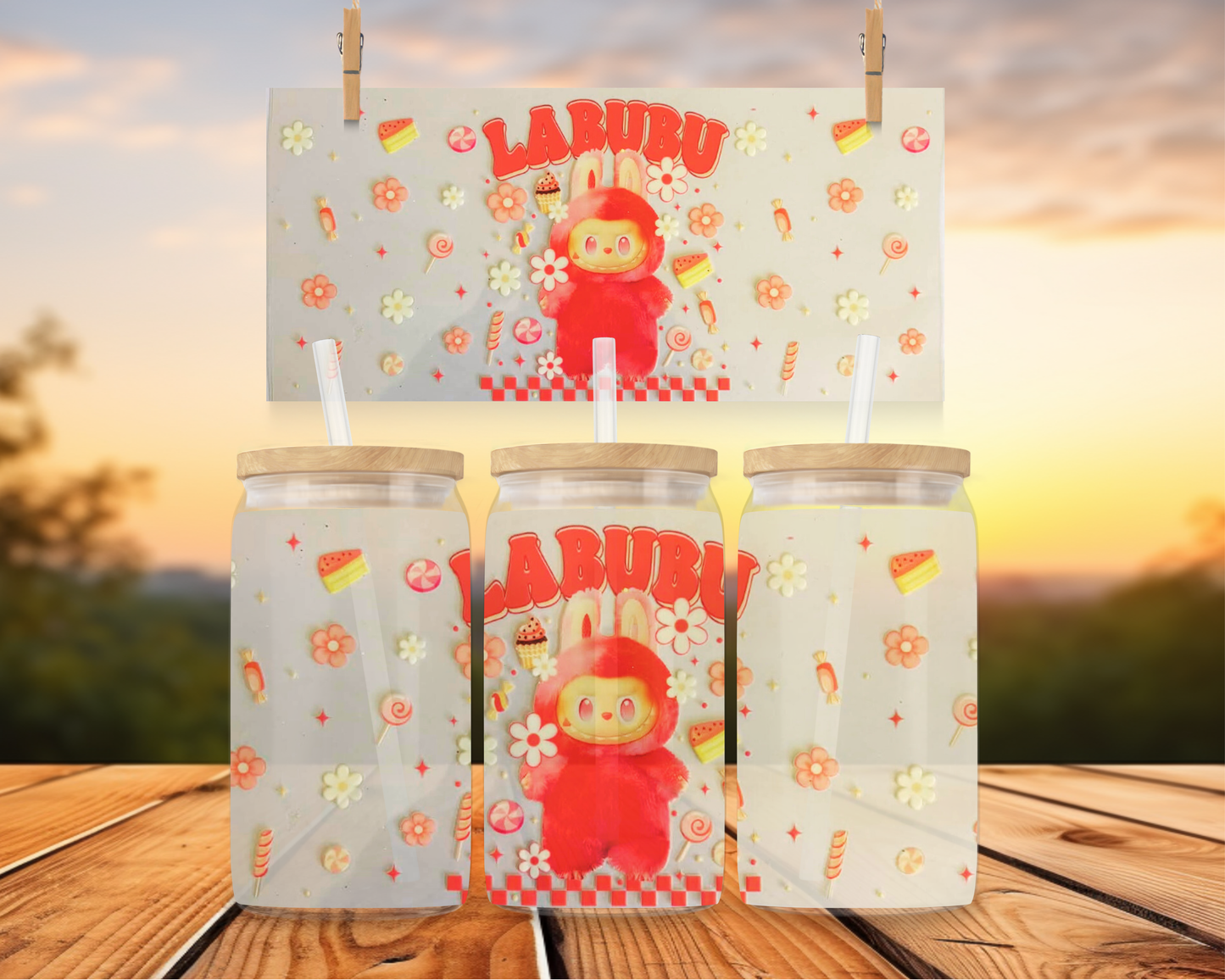 Pink Labubu