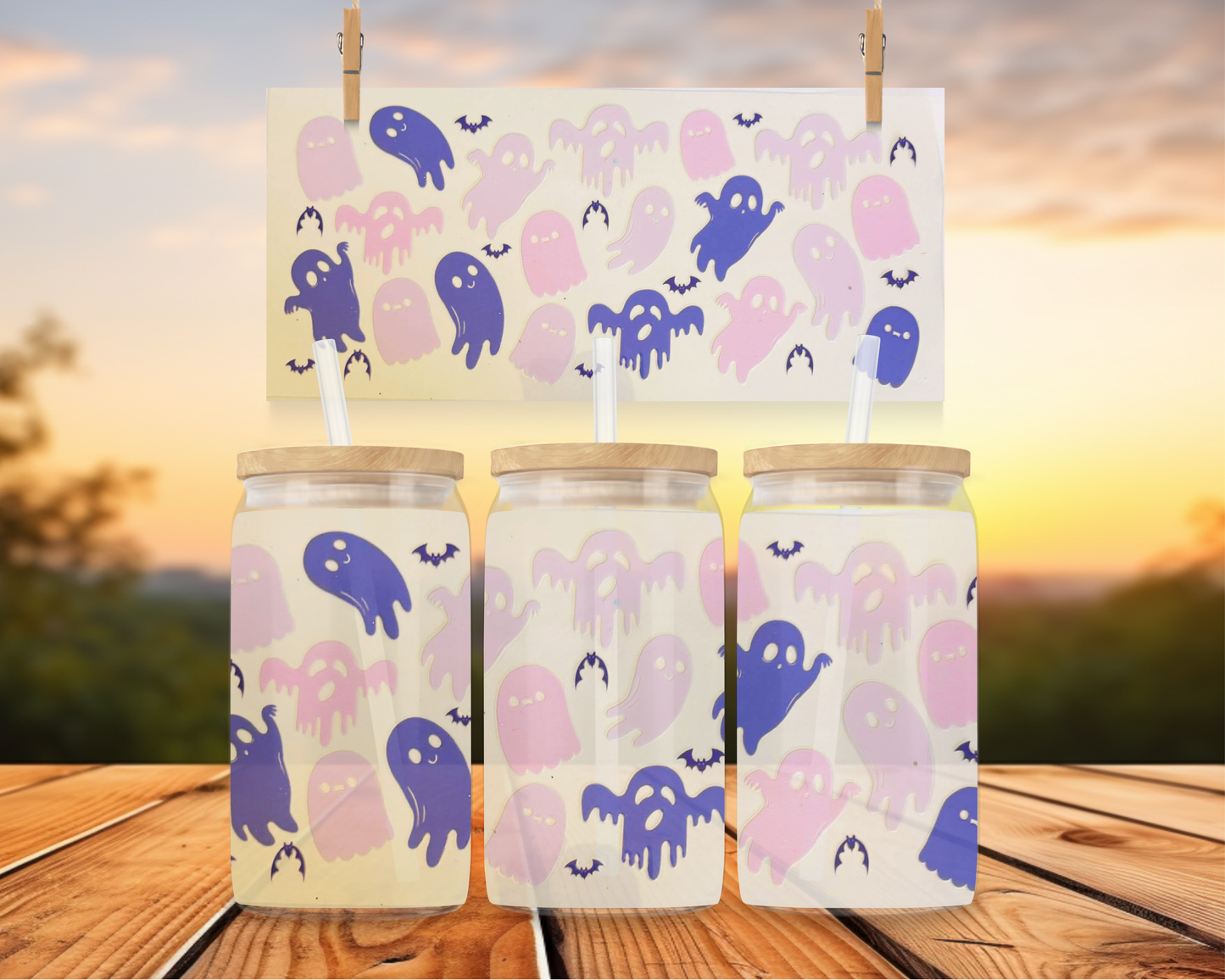 Purple Ghosts