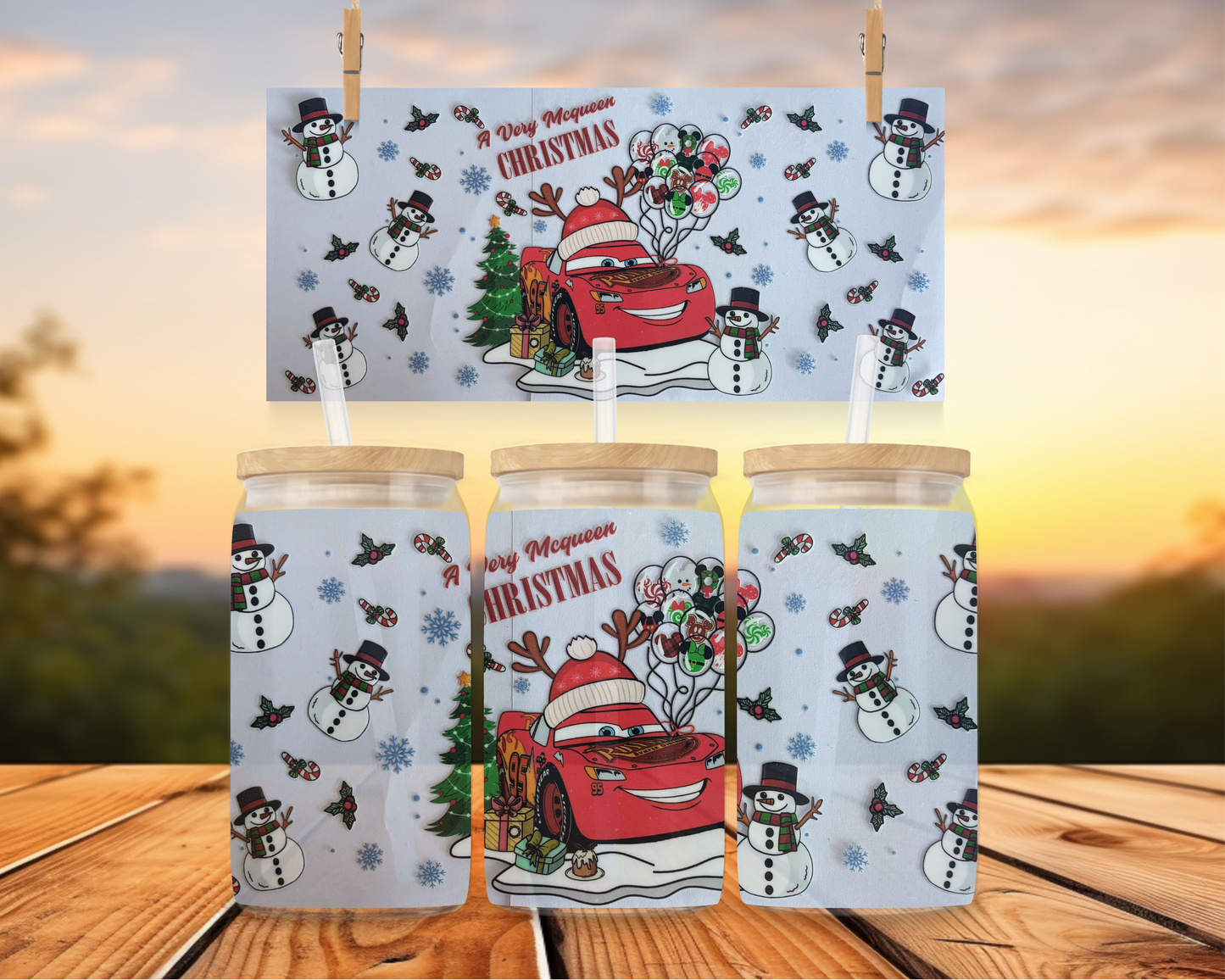Lightning McQueen Winter Wonderland