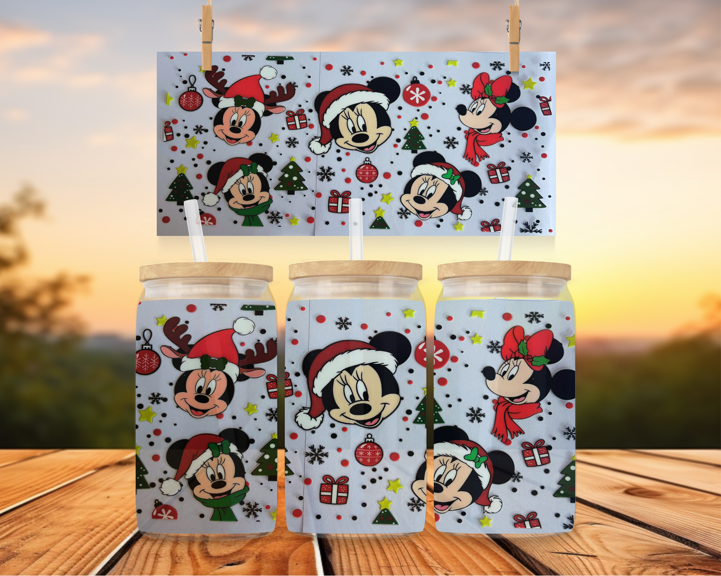 Mickey Mouse And Presents
