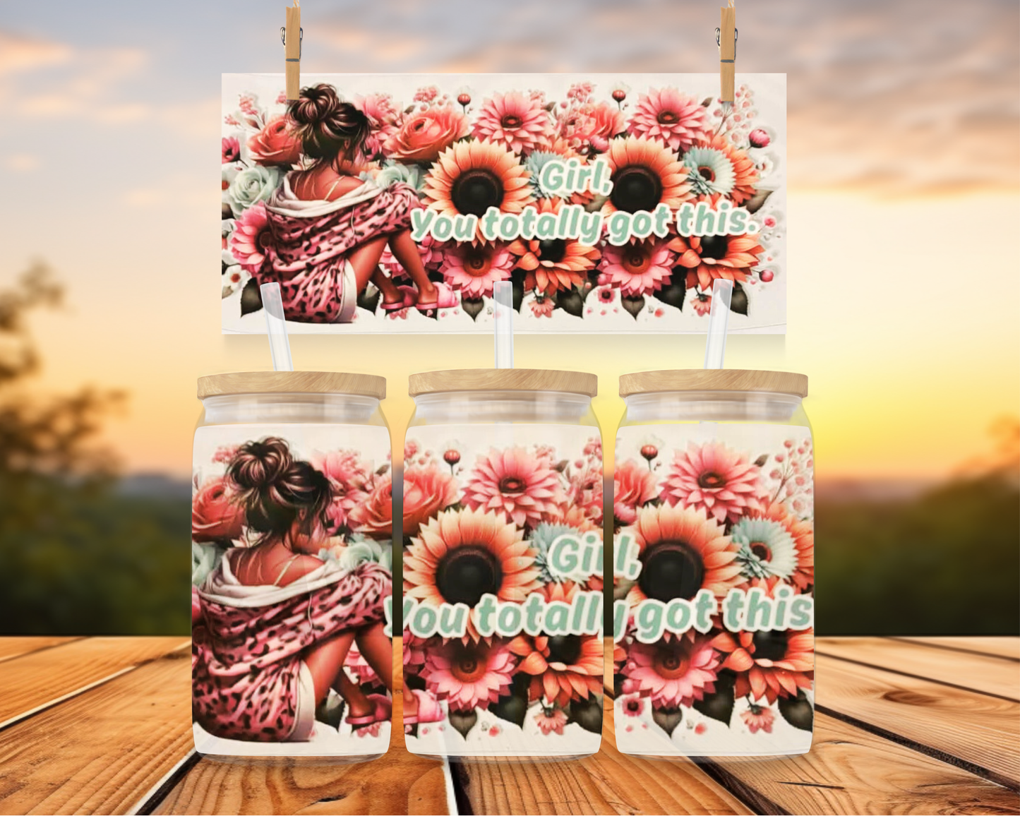 You Got This With Flowers