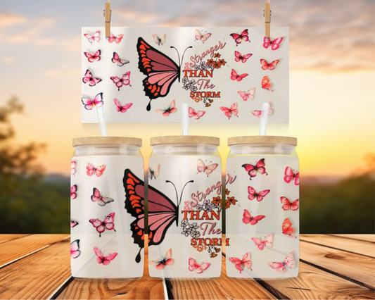 Stronger Then The Storm Butterfly