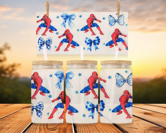 Spider-Man With Blue Bows