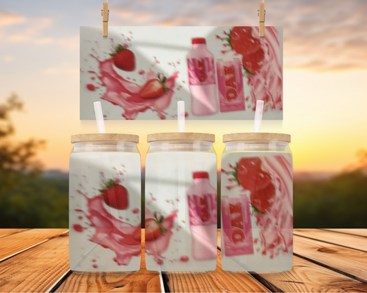 Strawberry Oak With Splash