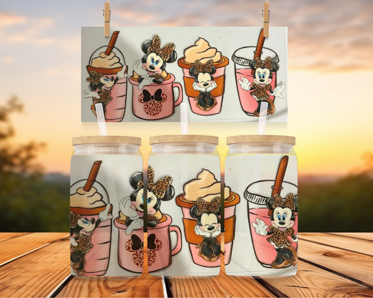 Minnie Mouse Coffee Cups