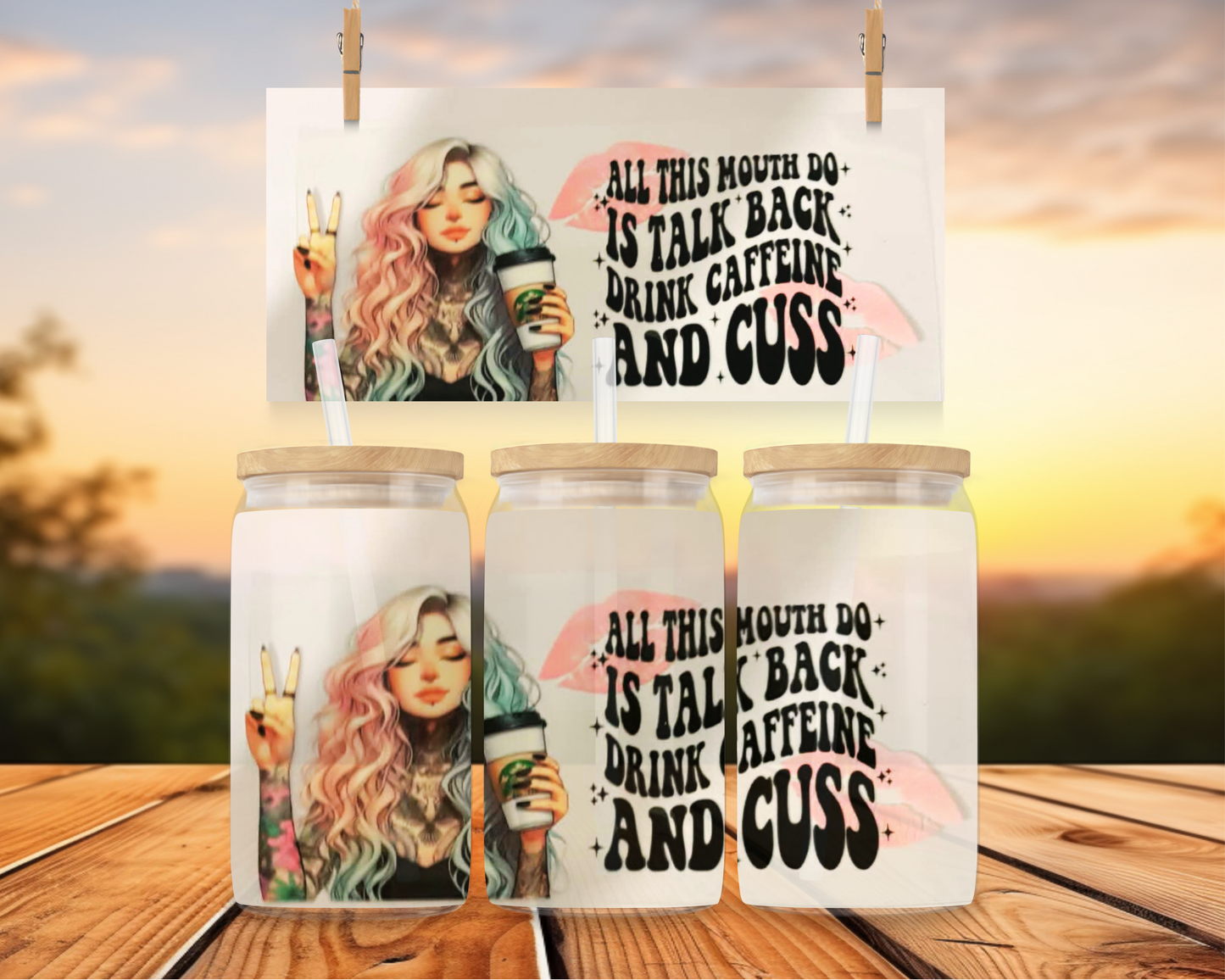 Drink Caffeine And Cuss
