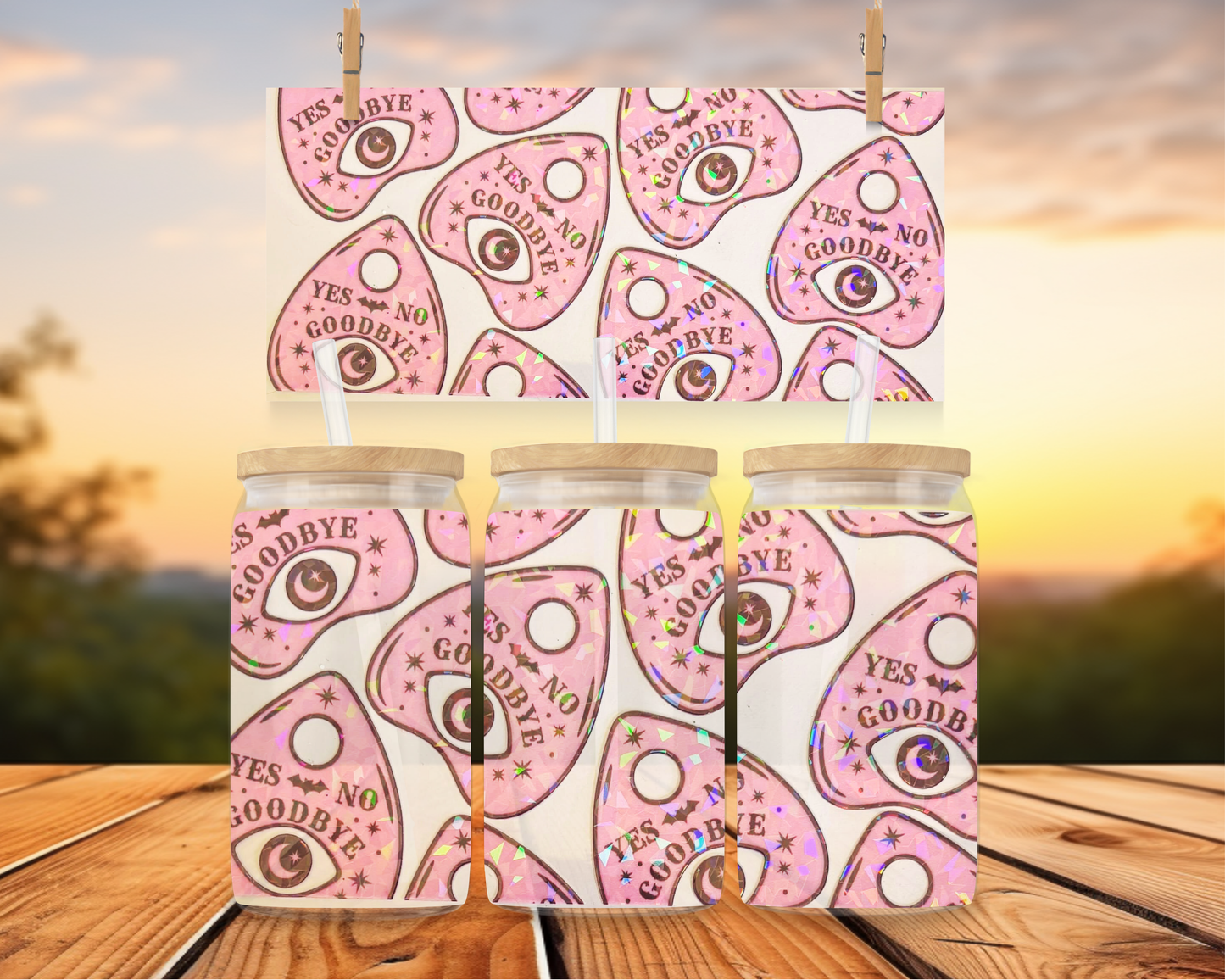 Ouija Board Pink Holographic