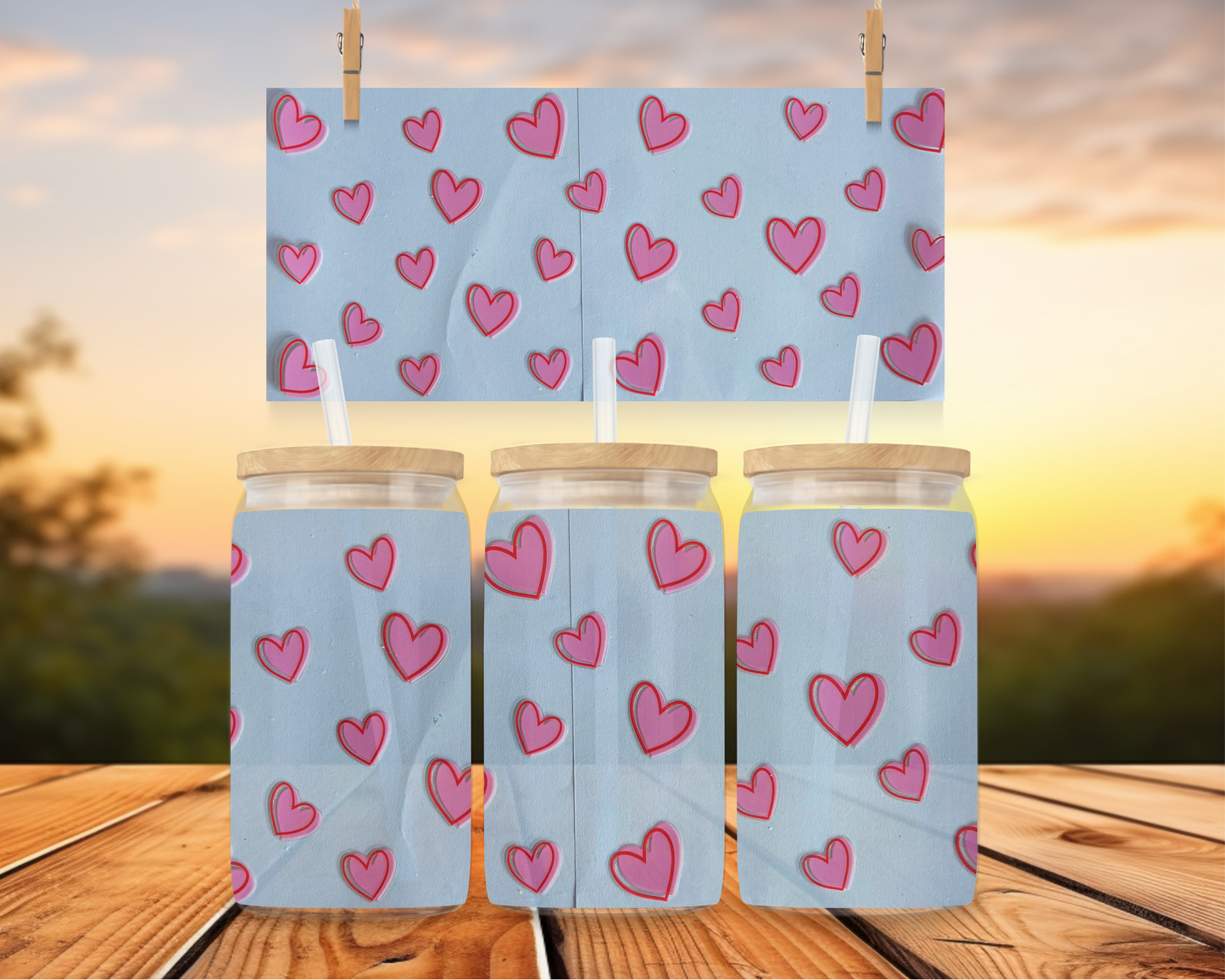 Pink Hearts