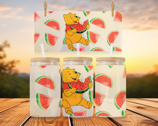 Winnie With Watermelon