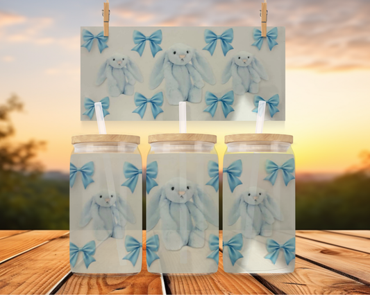 Blue Jelly Cat Bunny