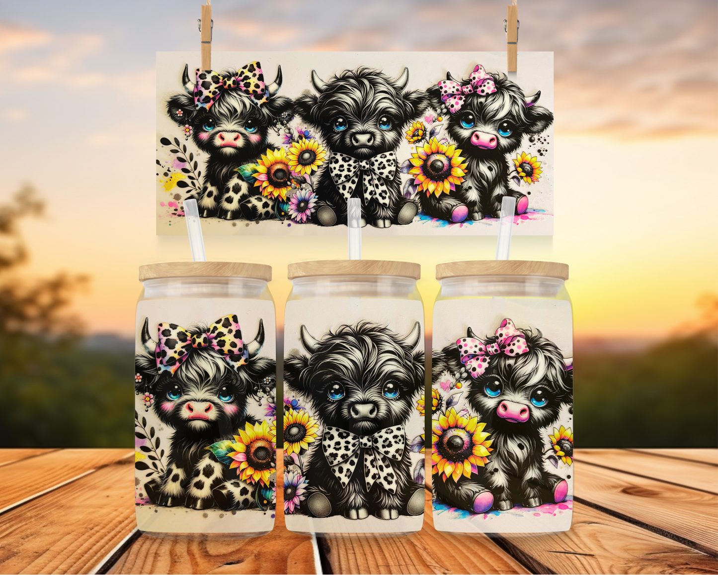 Midnight Sunflower Trio