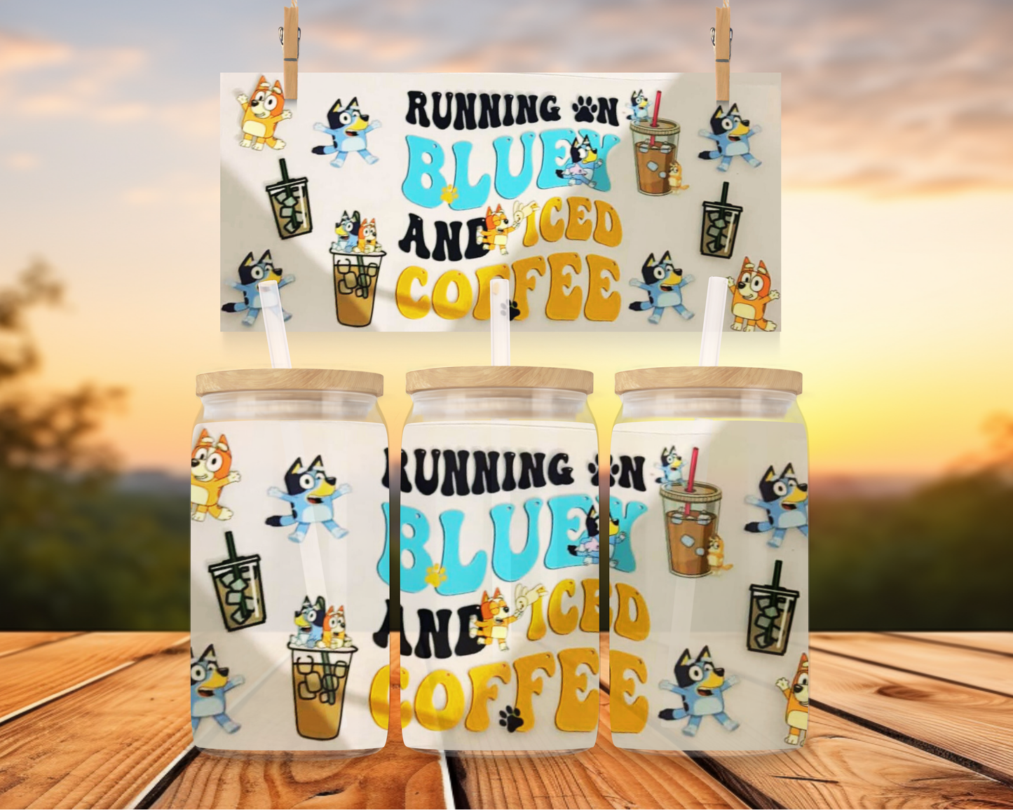 Bluey And Ice Coffee