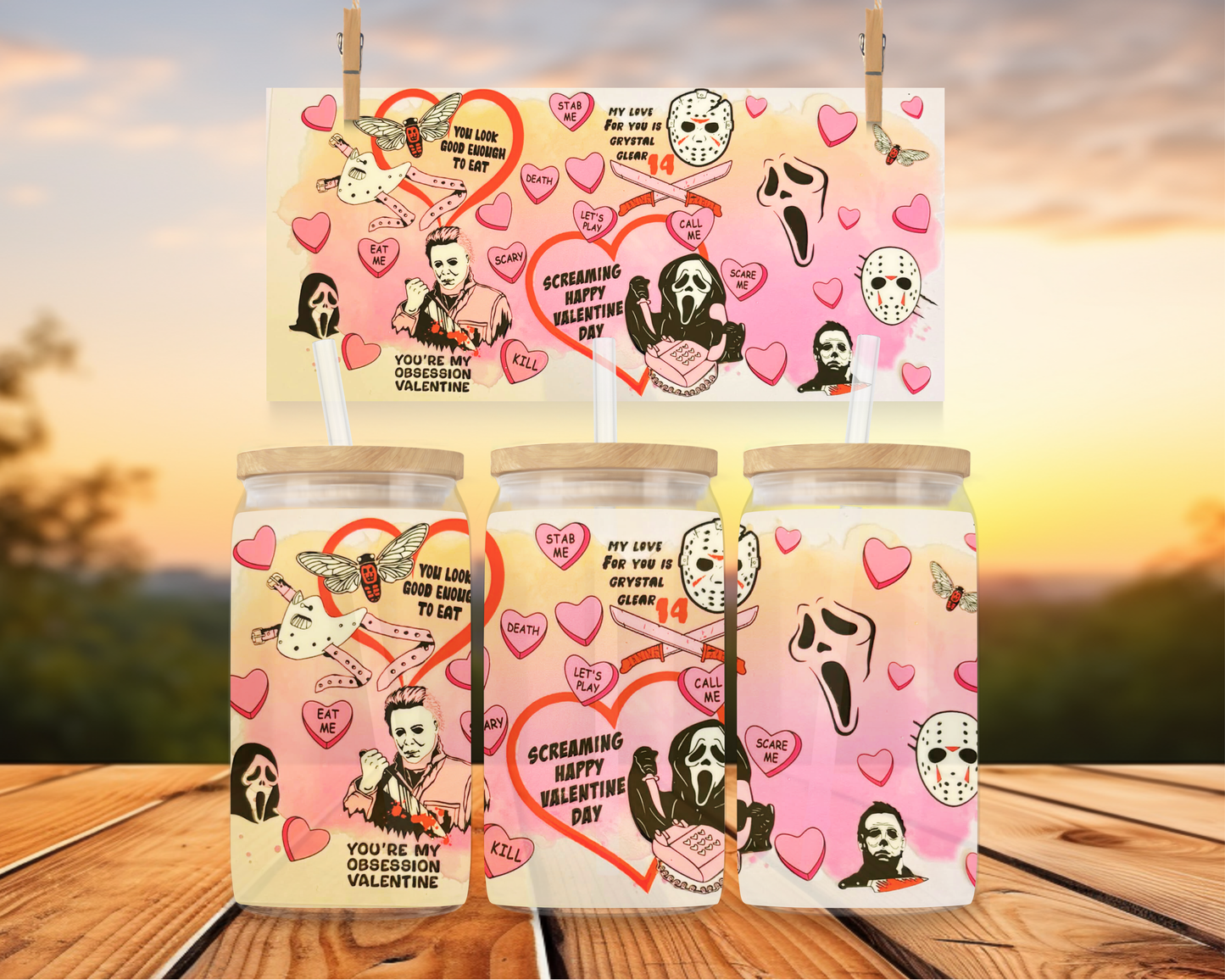 Ghost Face Valentines