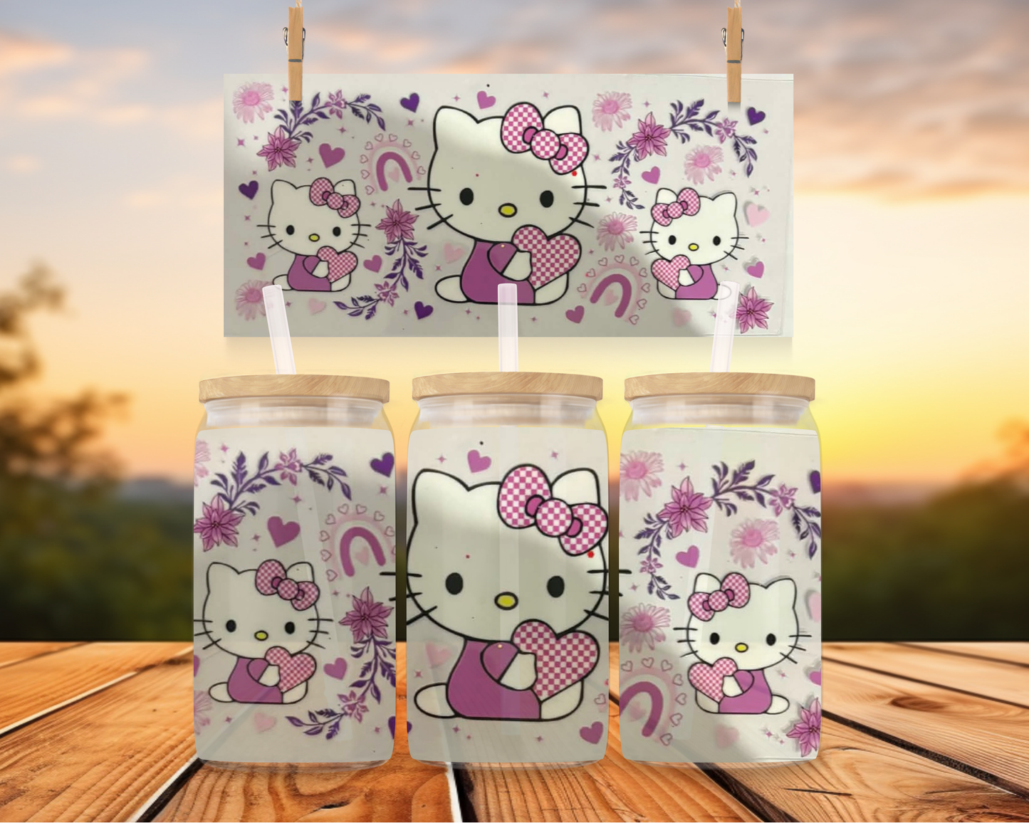 Hello Kitty Purple Theme