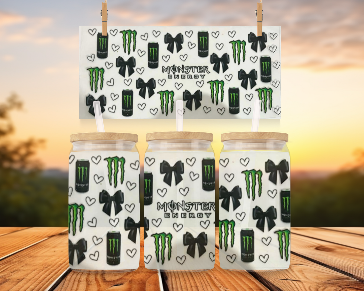 Monster Energy Black Theme