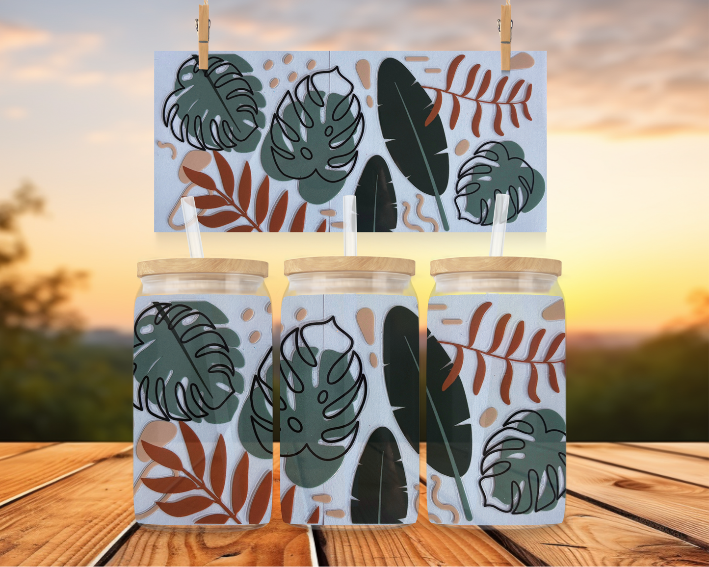 Classic Monstera Leafs