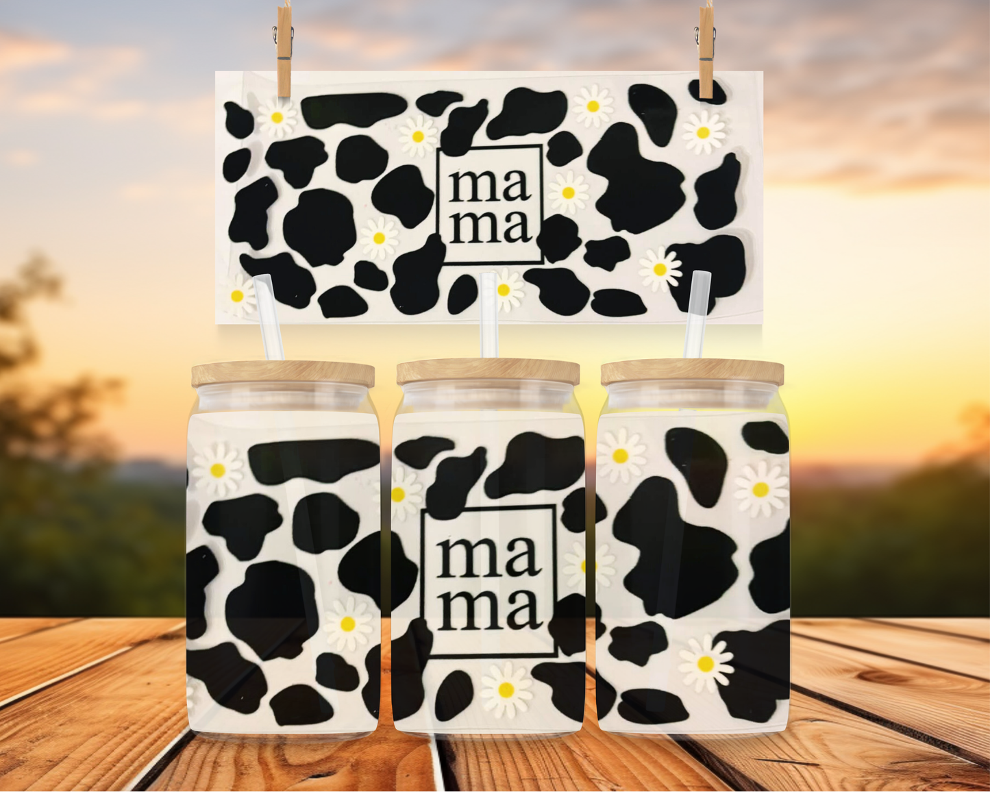 Mama With Cowprint