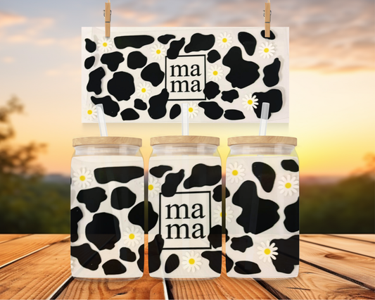 Mama With Cowprint