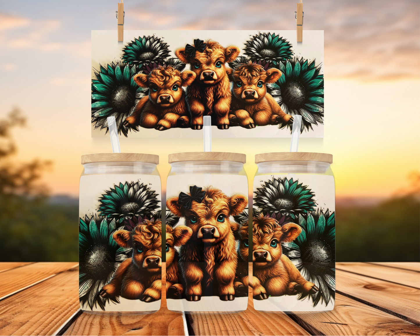 Midnight Sunflower Moos