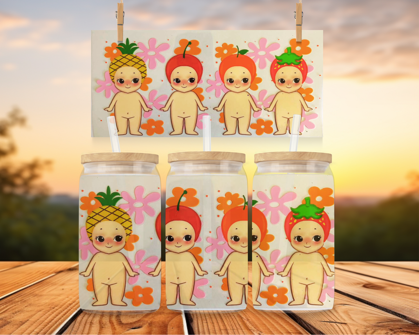 Multiple Sunny Angels