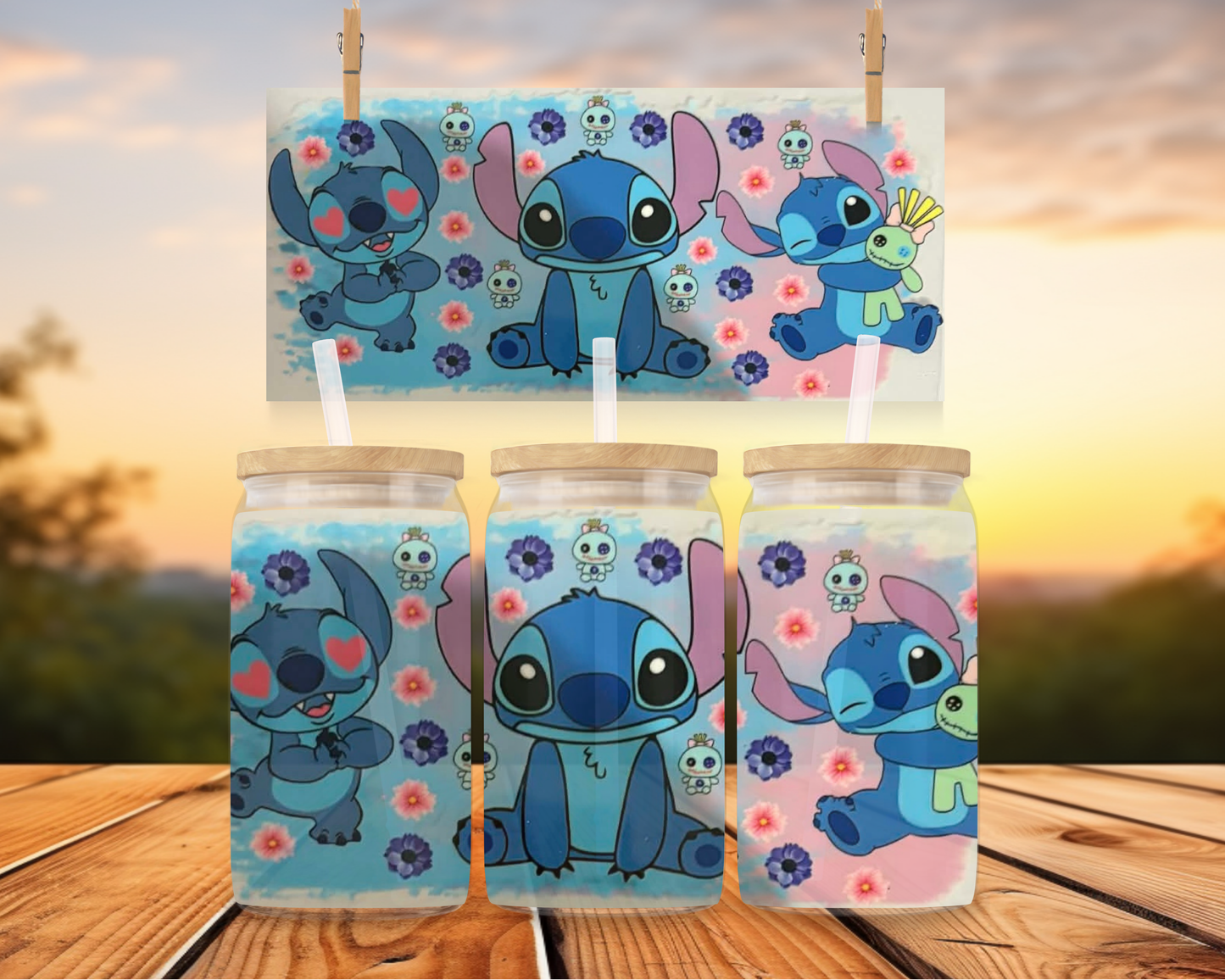 Stitch With Flowers And Stuffy