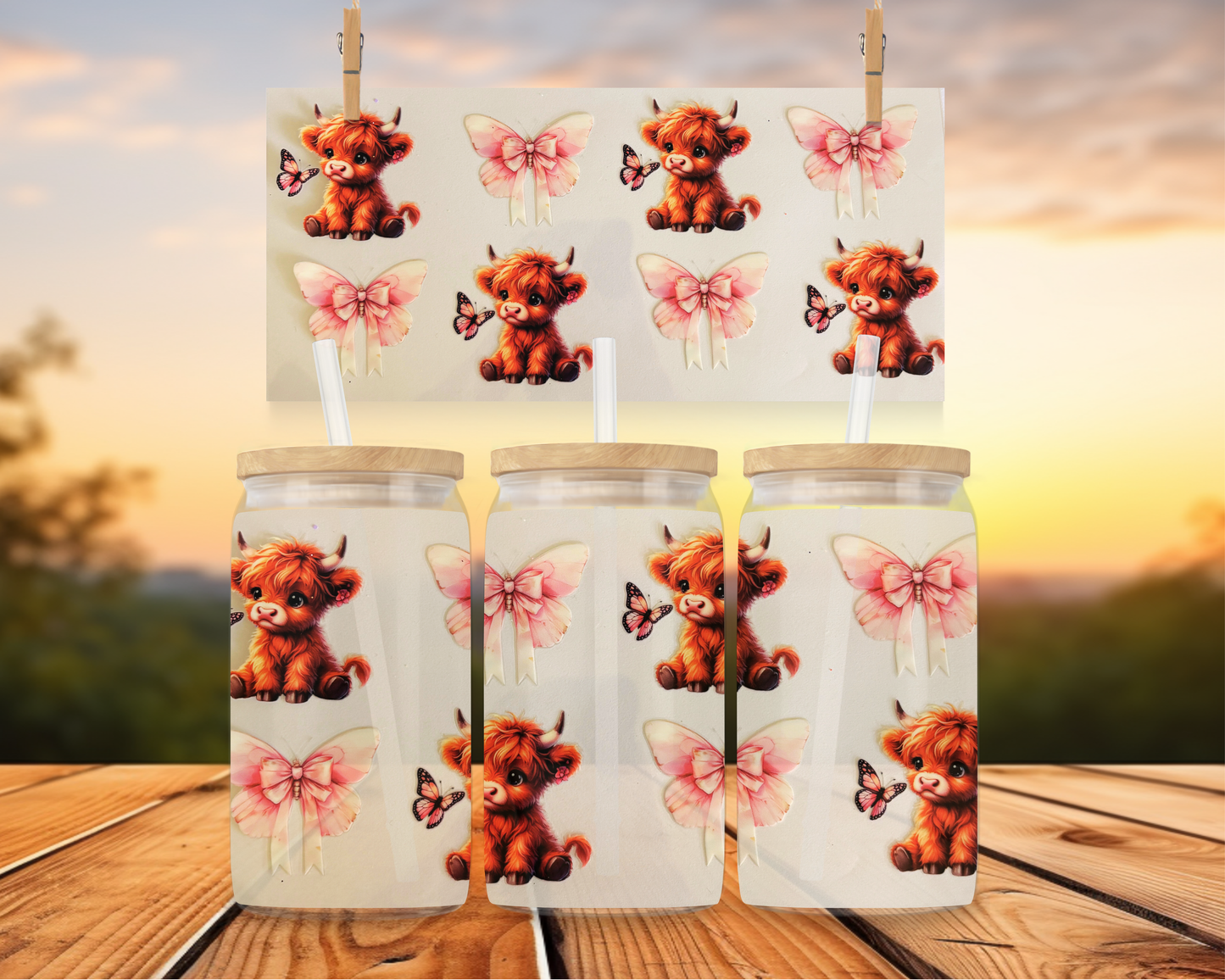 Butterfly Bow Moo